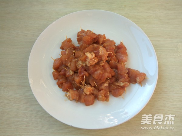烤箱版牙签肉