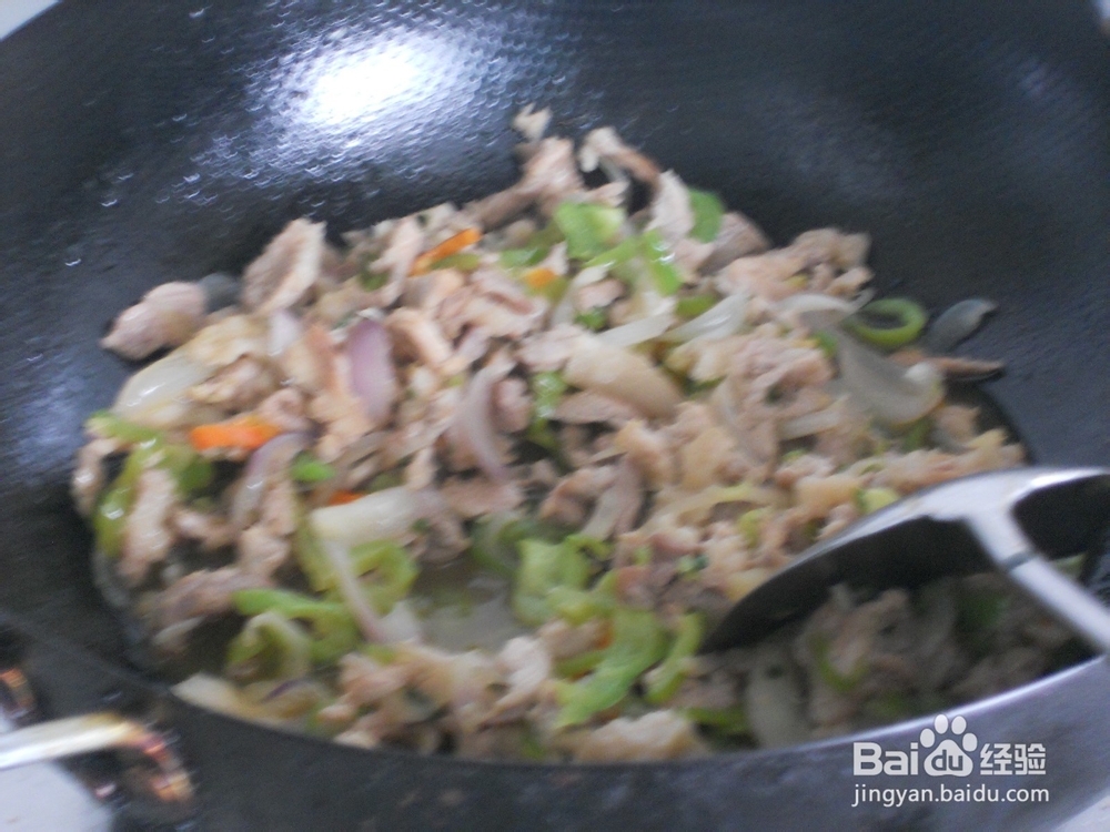 教你做美味的辣椒洋葱炒肉丝