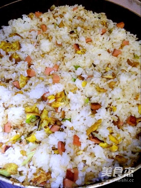 蛋炒饭的家常做法