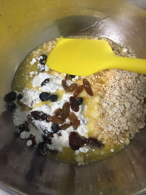 葡萄干燕麦饼干