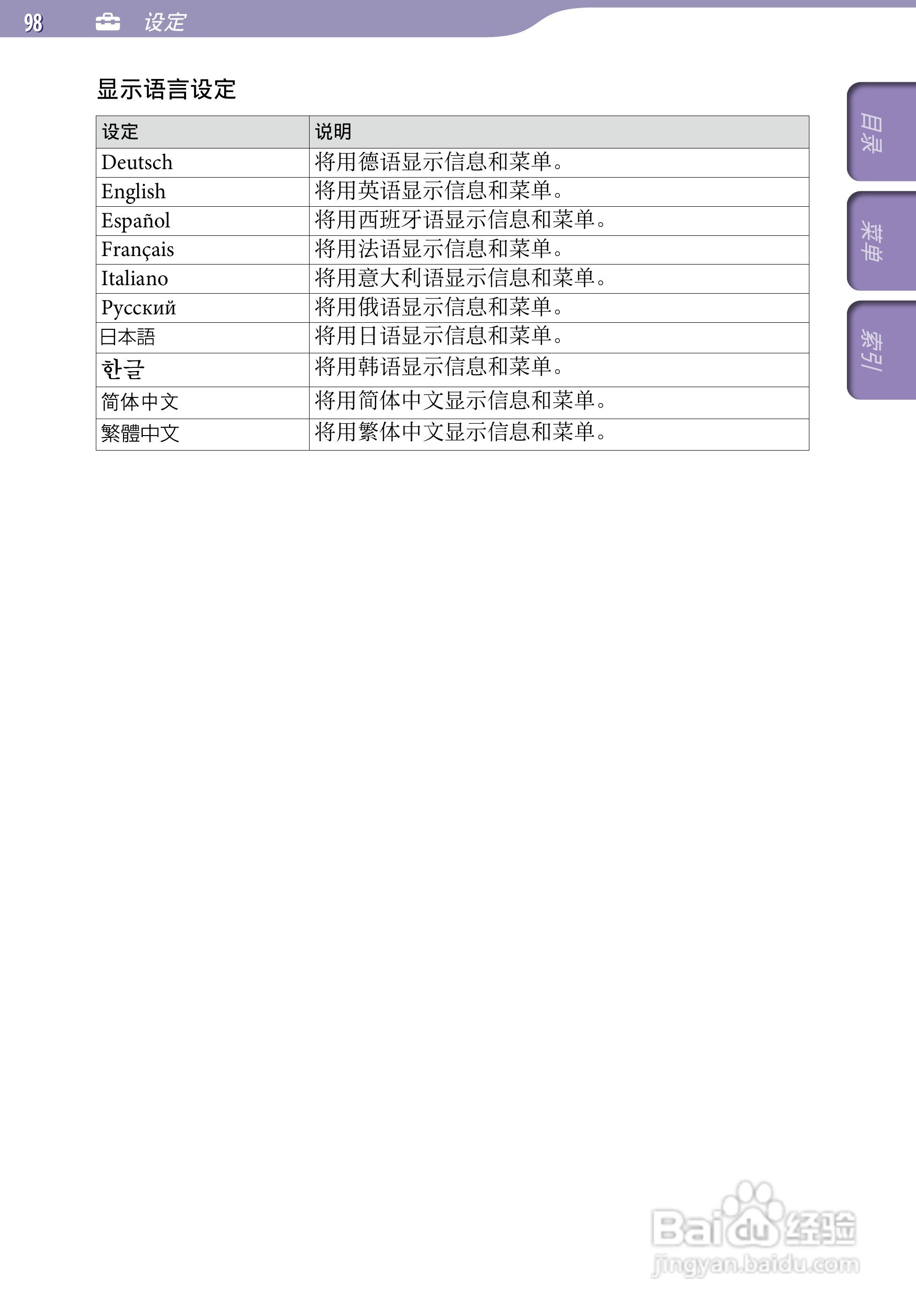 SONY索尼NW-A805数码影音使用说明书:[10]