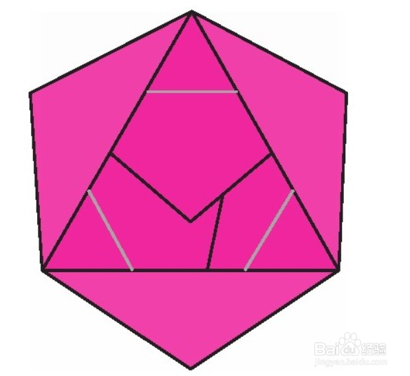 如何折三角收纳盒