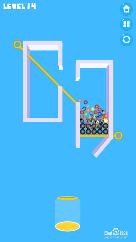 Collect The Balls的LEVEL 14如何通关