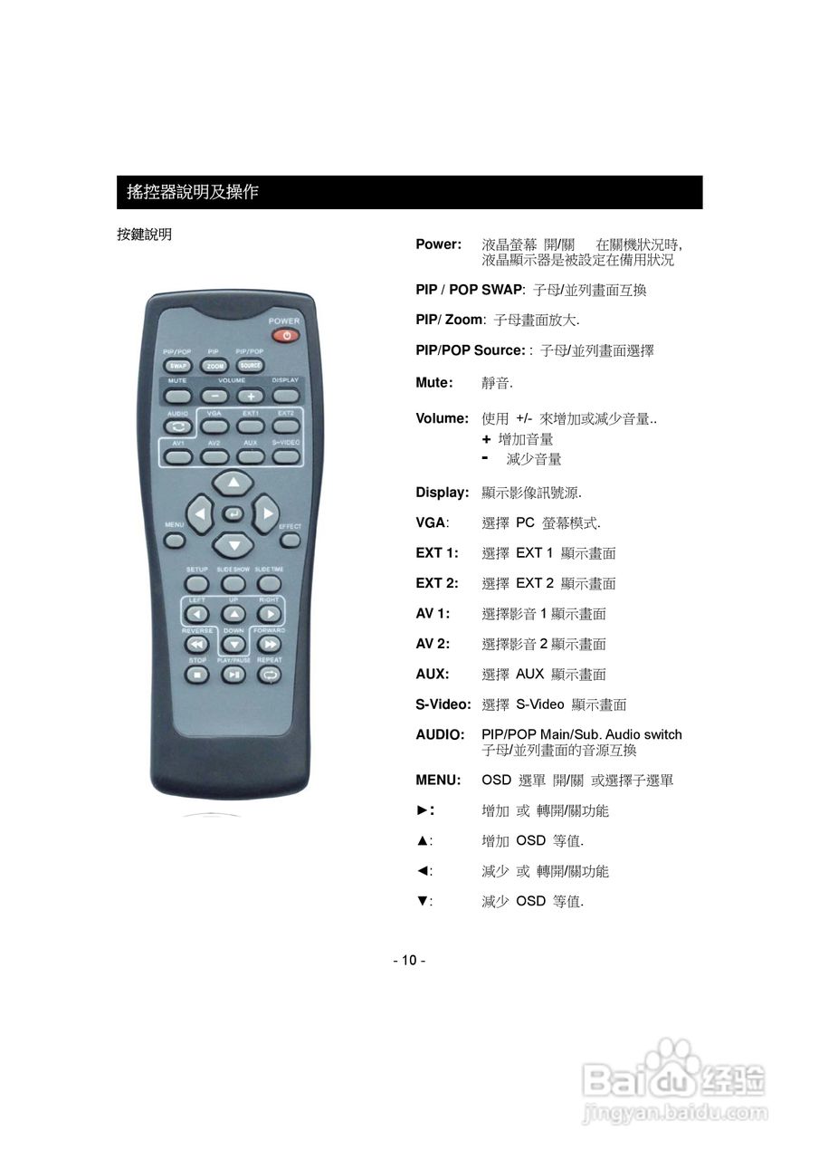 TFT-LCD 37 吋 液晶显示器使用者手册