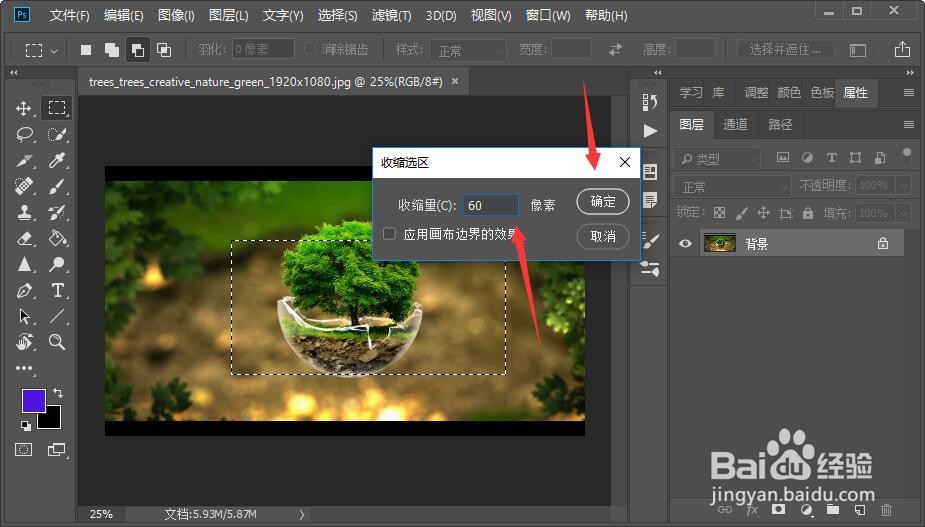 PS如何精确调整选区大小?