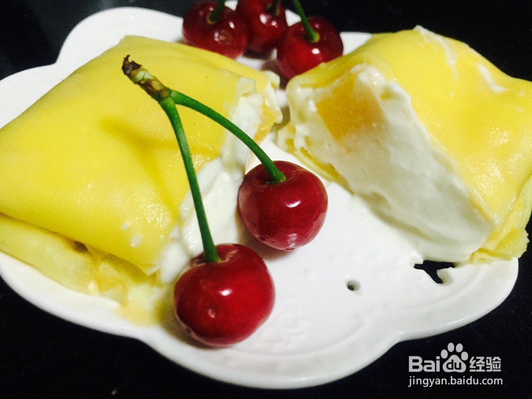 芒果千层蛋糕的做法