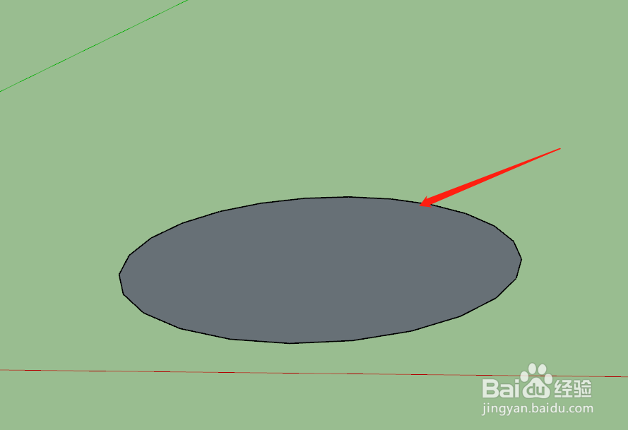 SketchUp 建模怎么画圆柱