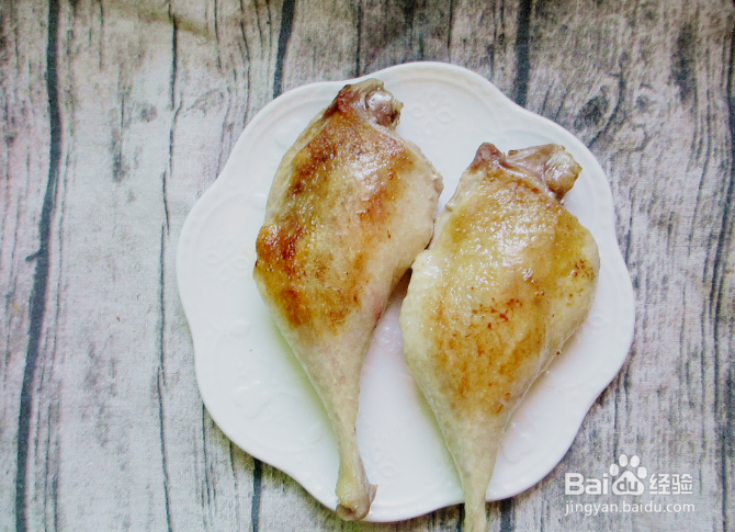 脆皮红烧鸭腿的做法