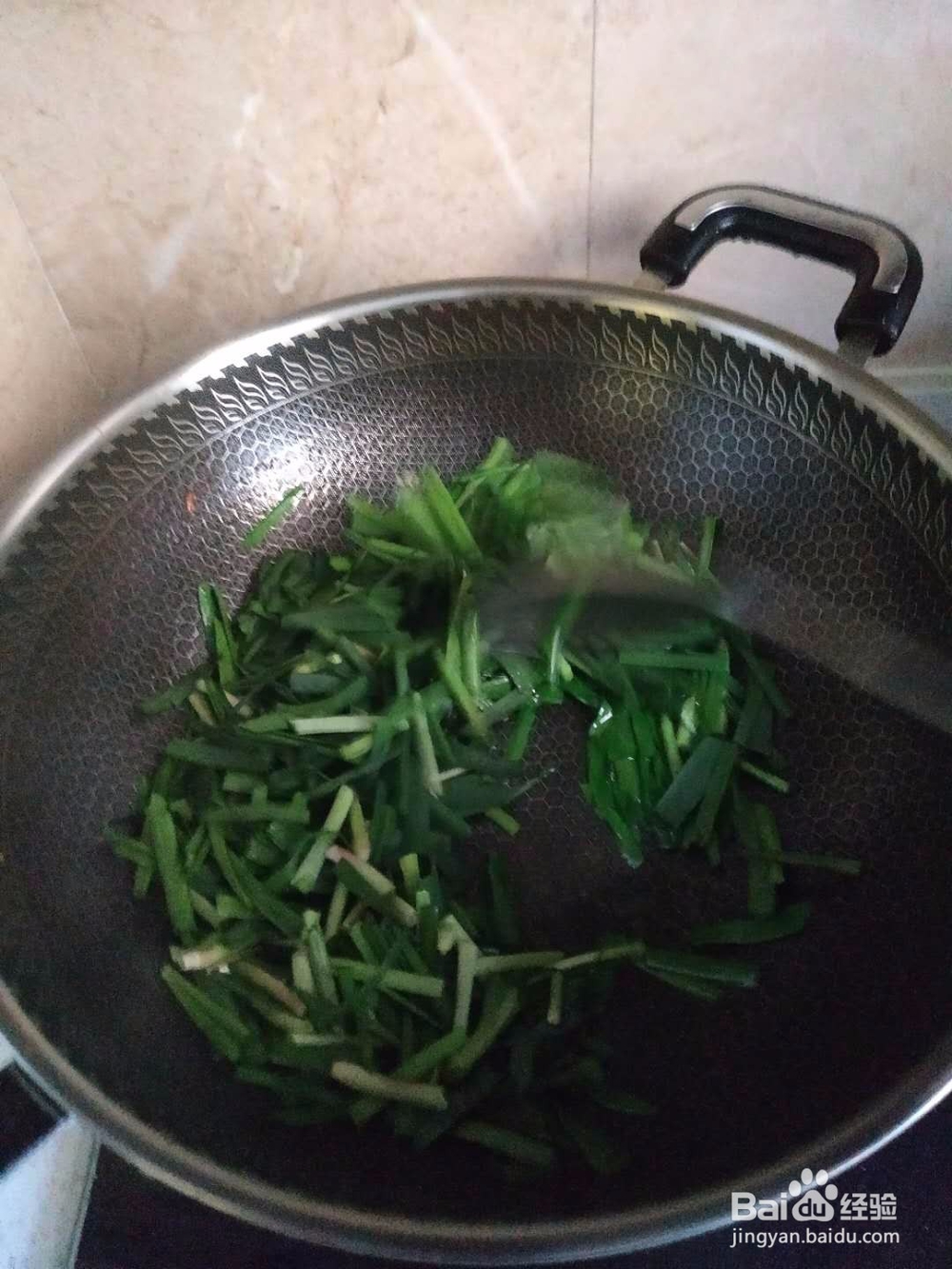 美味的鸡蛋炒韭菜做法