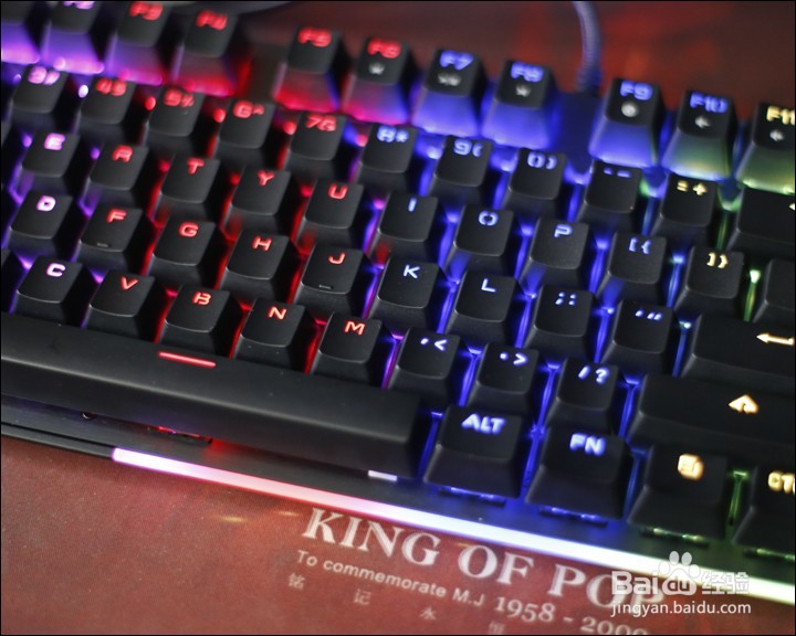 金士顿Hyperx 火星RGB电竞键盘开箱晒物