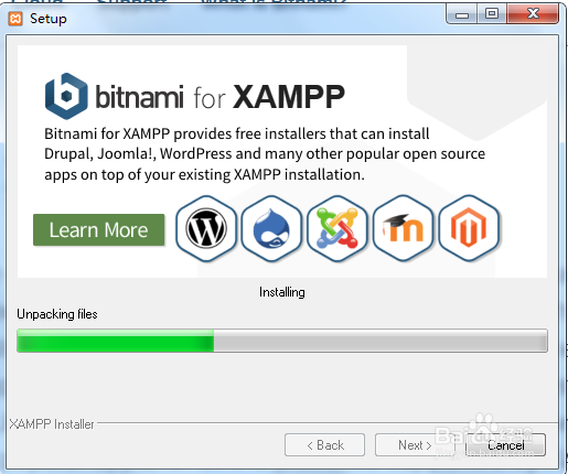 win7下搭建XAMPP和安装WordPress