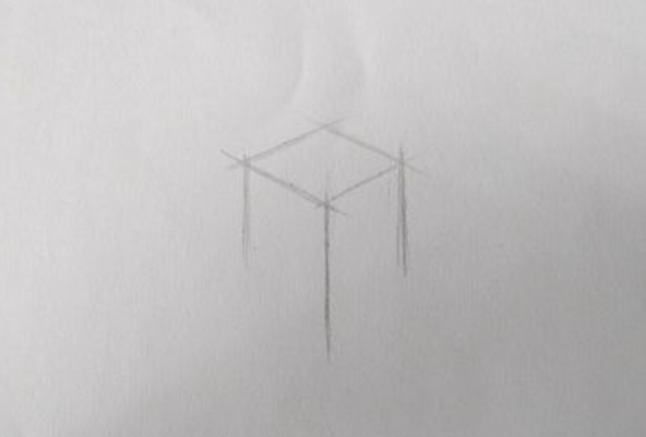 素描如何画六面体
