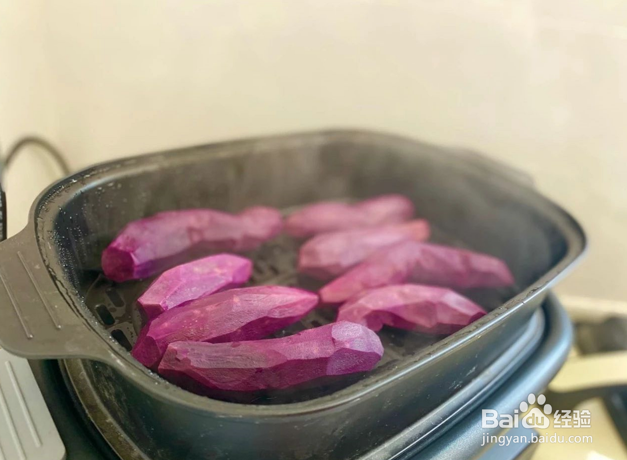 紫薯芝麻饼怎么做