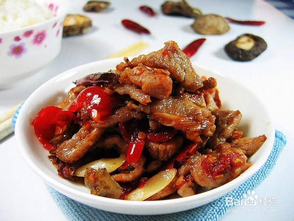 下饭菜泡椒肉丝