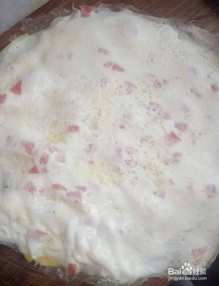 如何制作双色蛋卷?