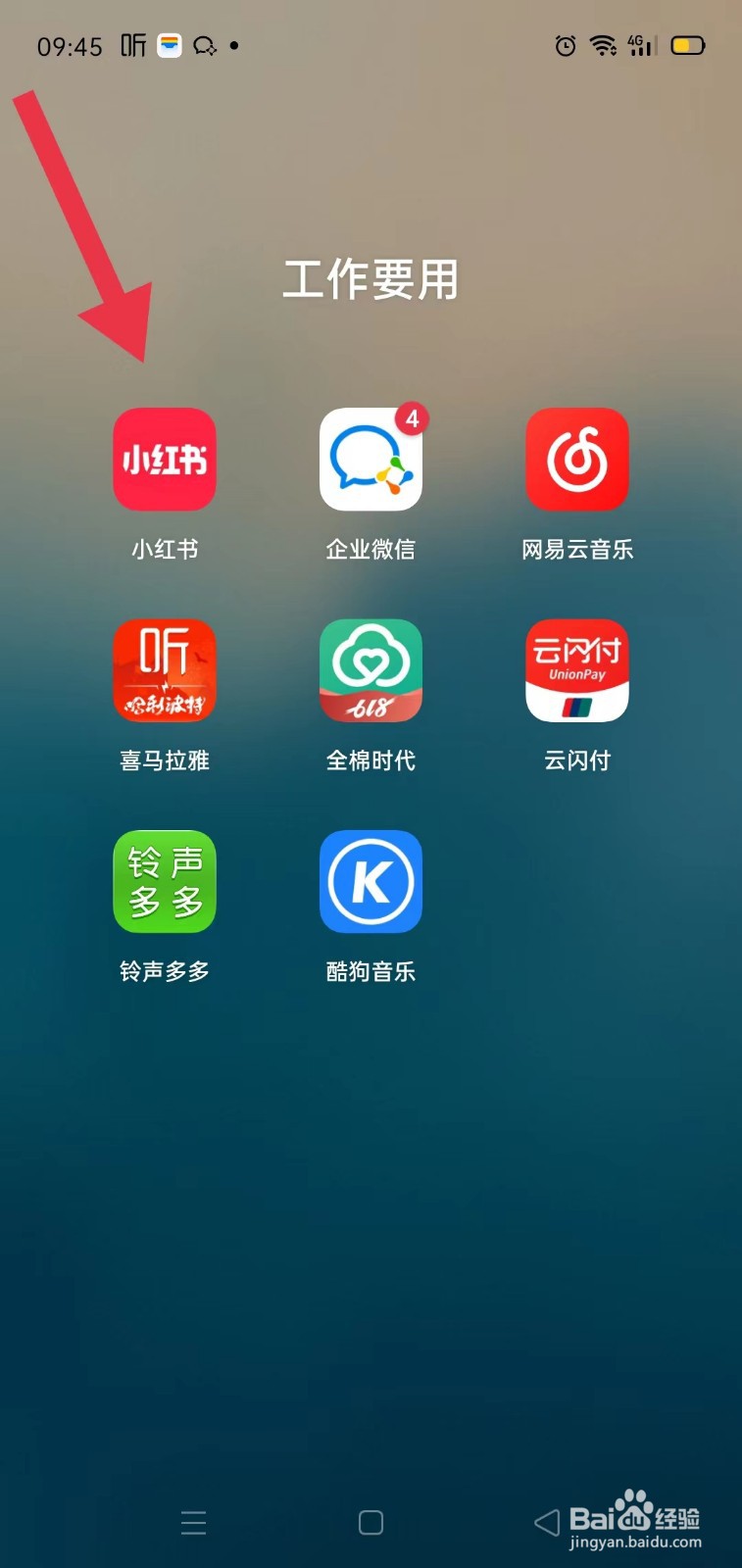 小红书中怎样查看自己想关注的内容