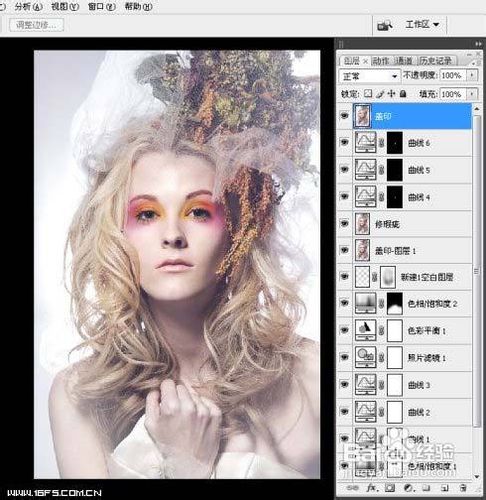 ps基础教程-ps唯美的人物后期修饰