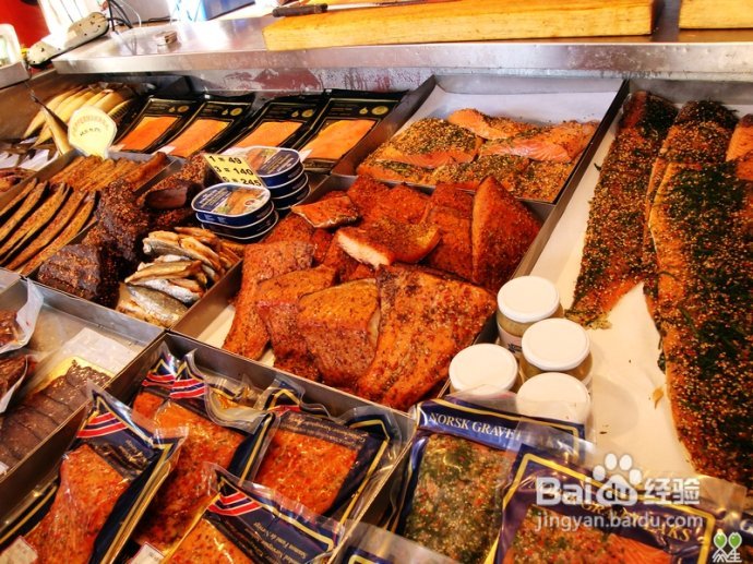 【挪威】卑尔根鱼市，海鲜食客的饕餮大餐