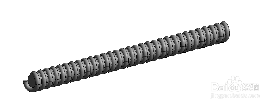 Revit如何绘制三维螺旋形状(螺纹、螺旋刀等)?