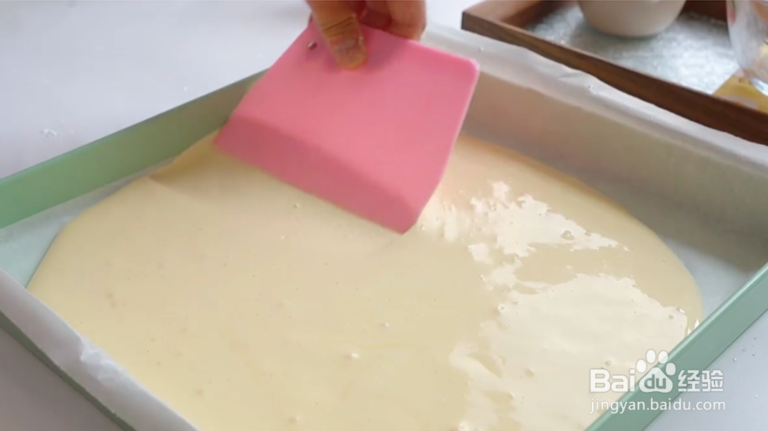 好吃拉丝的肉松麻薯虎皮卷做法