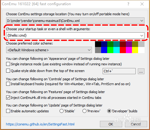 我在win10学linux：配置终端cmder