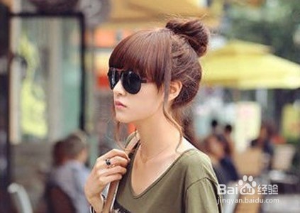 清爽活泼小丸子 时尚潮流风，丸子头的诱惑