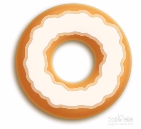 PS如何做甜甜圈