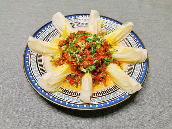 蒜蓉粉丝娃娃菜