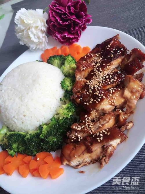 照烧鸡腿饭的做法