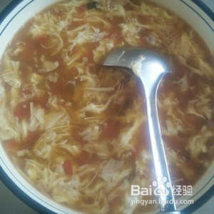 老式淀粉鸡蛋汤做法