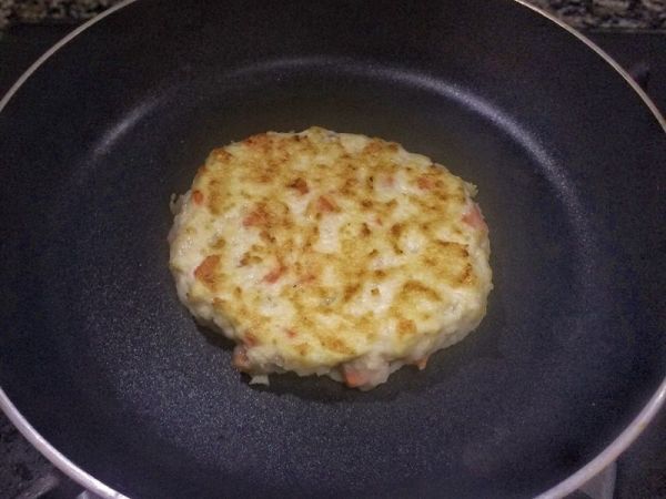 鸡胸肉饼藜麦饭汉堡