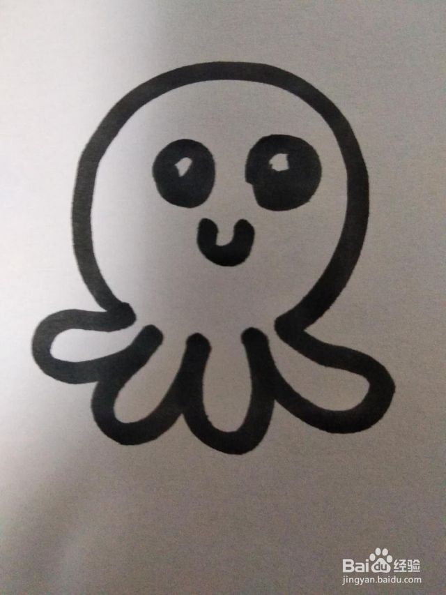 章鱼的简笔画怎么画？怎么画章鱼？？（章鱼怎么画,简笔画）[图]