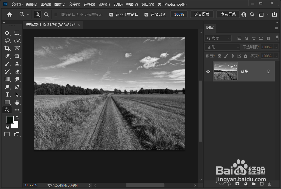 PS神奇的黑白照片上色技术