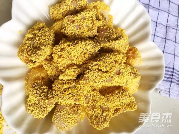 粉蒸排骨藕的做法
