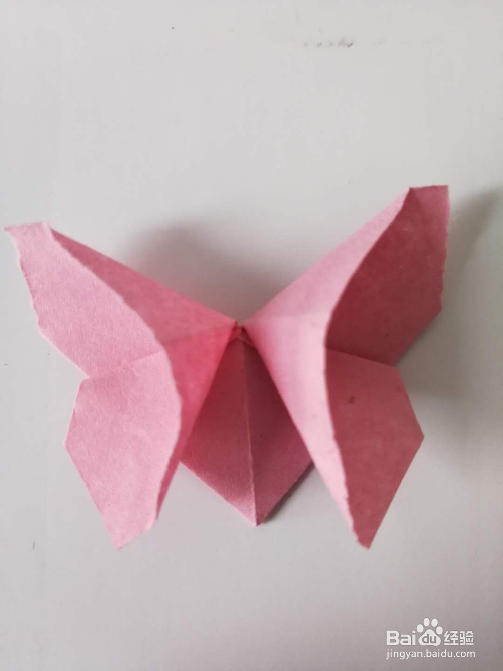 <b>折纸蝴蝶的一种方法</b>