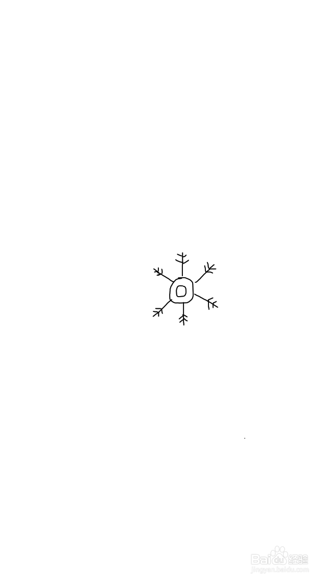 涂鸦系列之如何画雪花