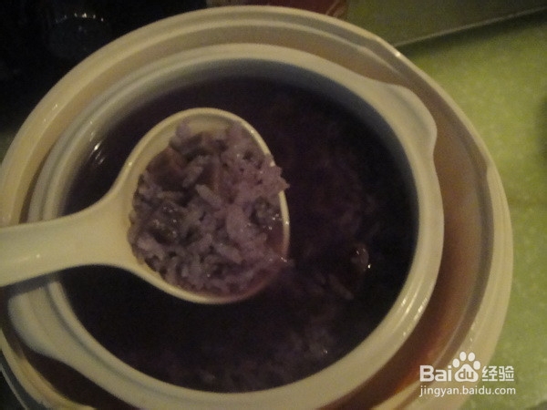 富含膳食纤维的美味紫薯粥！