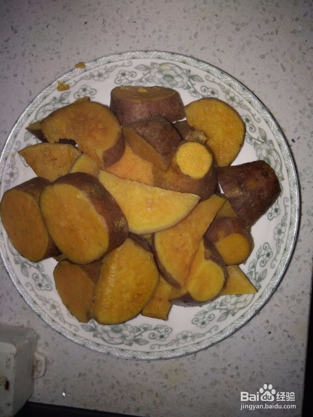 排骨炖豆角+红薯的做法