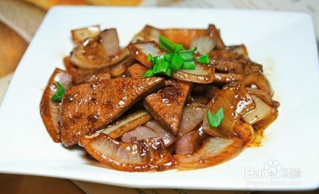 猪肝适合跟什么一起炒