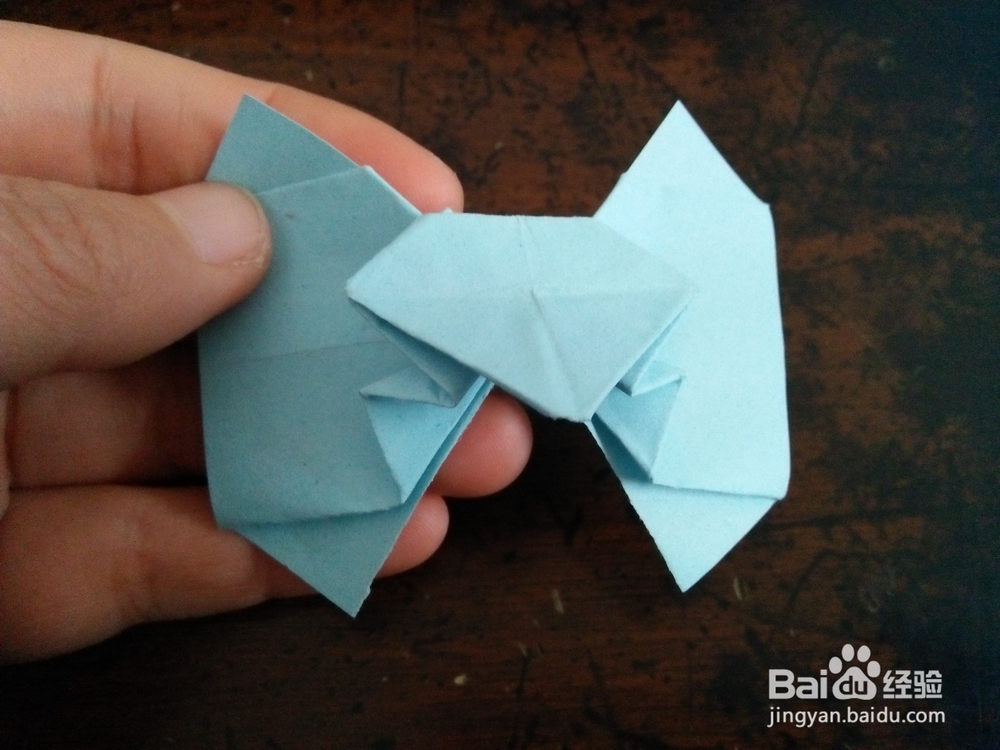 带有心形的蝴蝶怎么折