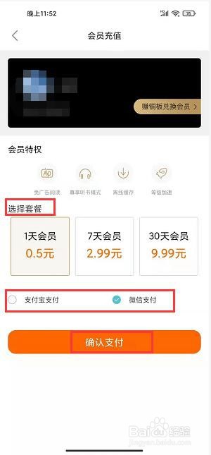 悠悠追书小说大全app在哪开通会员权限