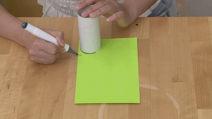 卷纸芯手工制作