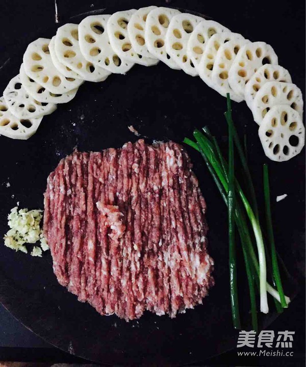 酥炸藕盒的做法