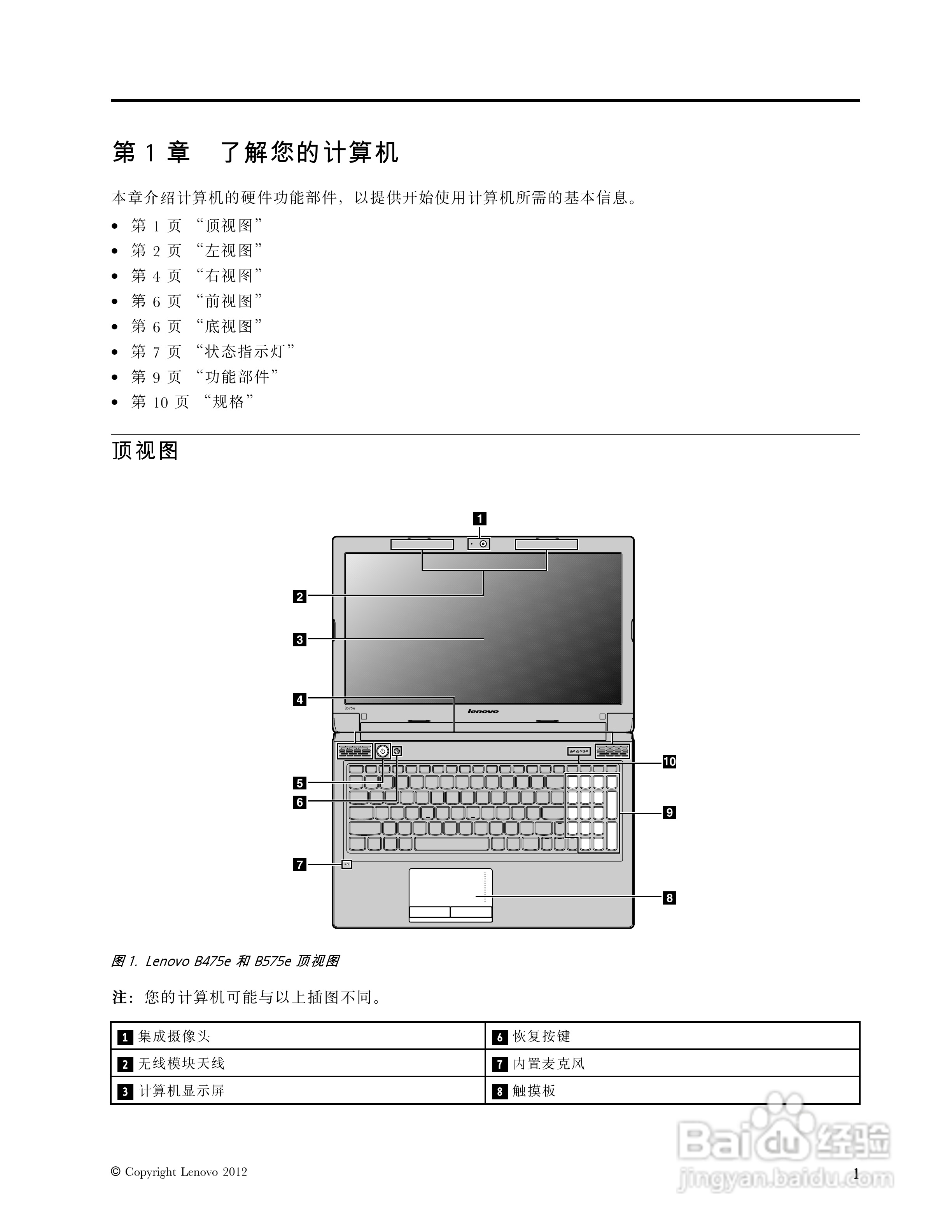 联想B575e笔记本电脑使用说明书:[2]