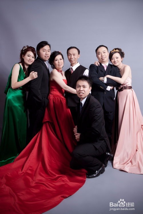 婚礼上怎样拍全家福