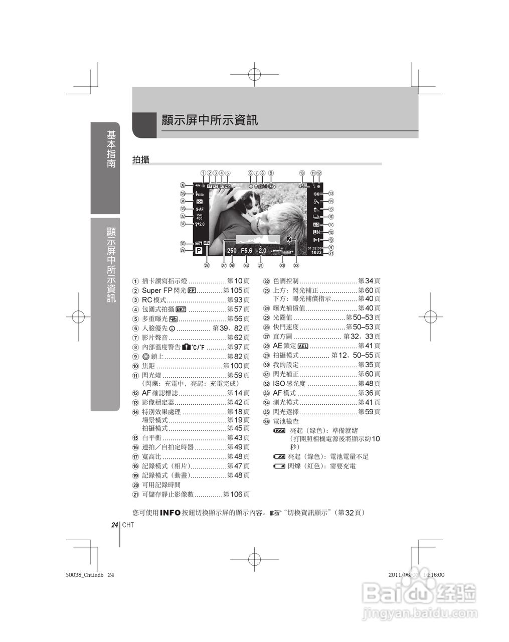 奥林巴斯E-PL3数码相机使用说明书:[3]