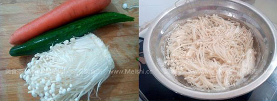 凉拌三丝的做法