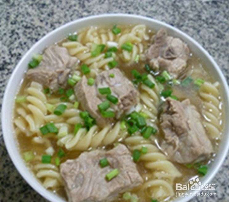 螺丝面的家常做法