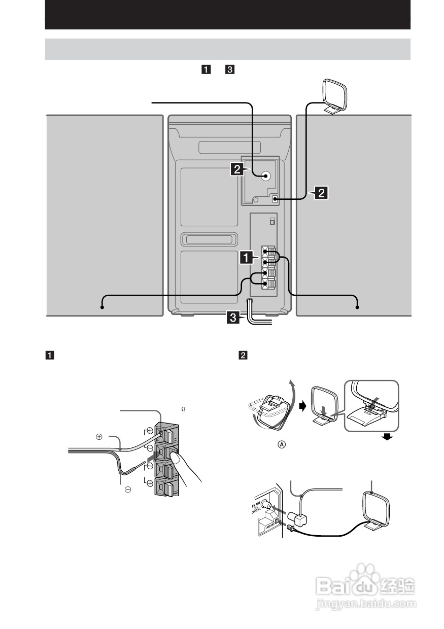 索尼CMT-EP505迷你组合音响使用说明书:[1]