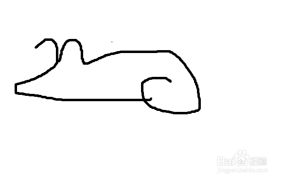 怎样画2020年鼠的表情包、简笔画